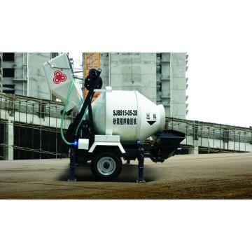 FYG mini mobile concrete mixer with pump