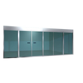 Modern design soundproof glass sliding door for hotel