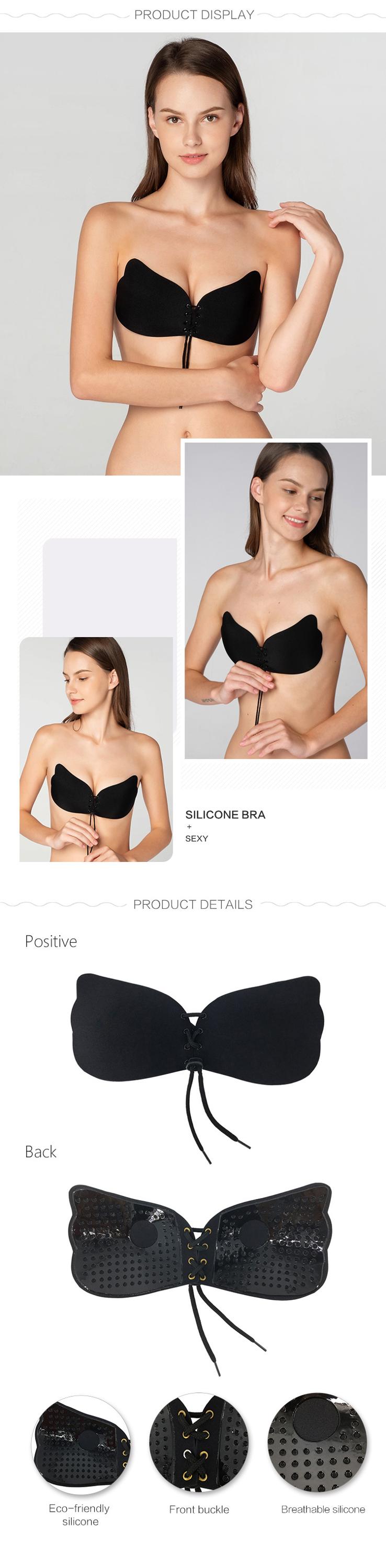 Women strapless bra-product details