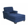 Klassische Leinenstoff Royal Chaise Lounge