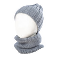 Children's hat and scarf baby warm hat