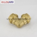 Brass PE Fitting with Male Thread Elbow