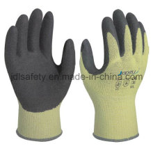 Chauffer les gants de travail entrée en contact avec Sandy Nitrile enduction (NK3033)