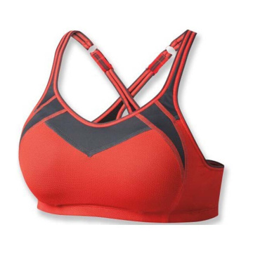 Poliéster de las mujeres de encargo / Spandex Sexy Sports Yoga Bra / Genie Bra