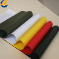 White PVC Vinyl Tarps Fabric Black