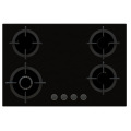 Sabaf Four Burner Tempered Glass Gas Stove