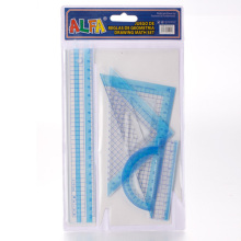 Clear Plastic Ruler Set