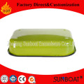 Sunware émail rectangulaire plat à tarte vaisselle