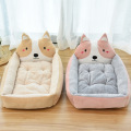 Cute cartoon Design Winter soft Pet Bed