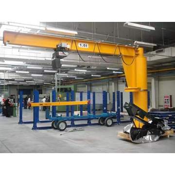 Taller de carga de puerto Cubierta giratoria Cantilever Jib Crane