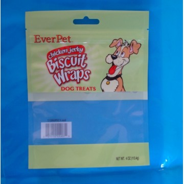 Plastic Pet Printing Food Bag (18*25CM*60UM)