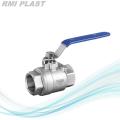 2-PC Stainless Steel Ball Valve Screw End
