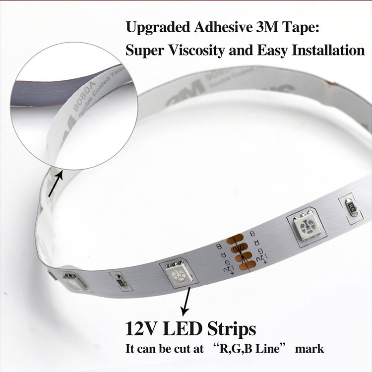 3m white led rope light