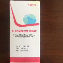 Ergänzung Vitamin B.Complex Sirup