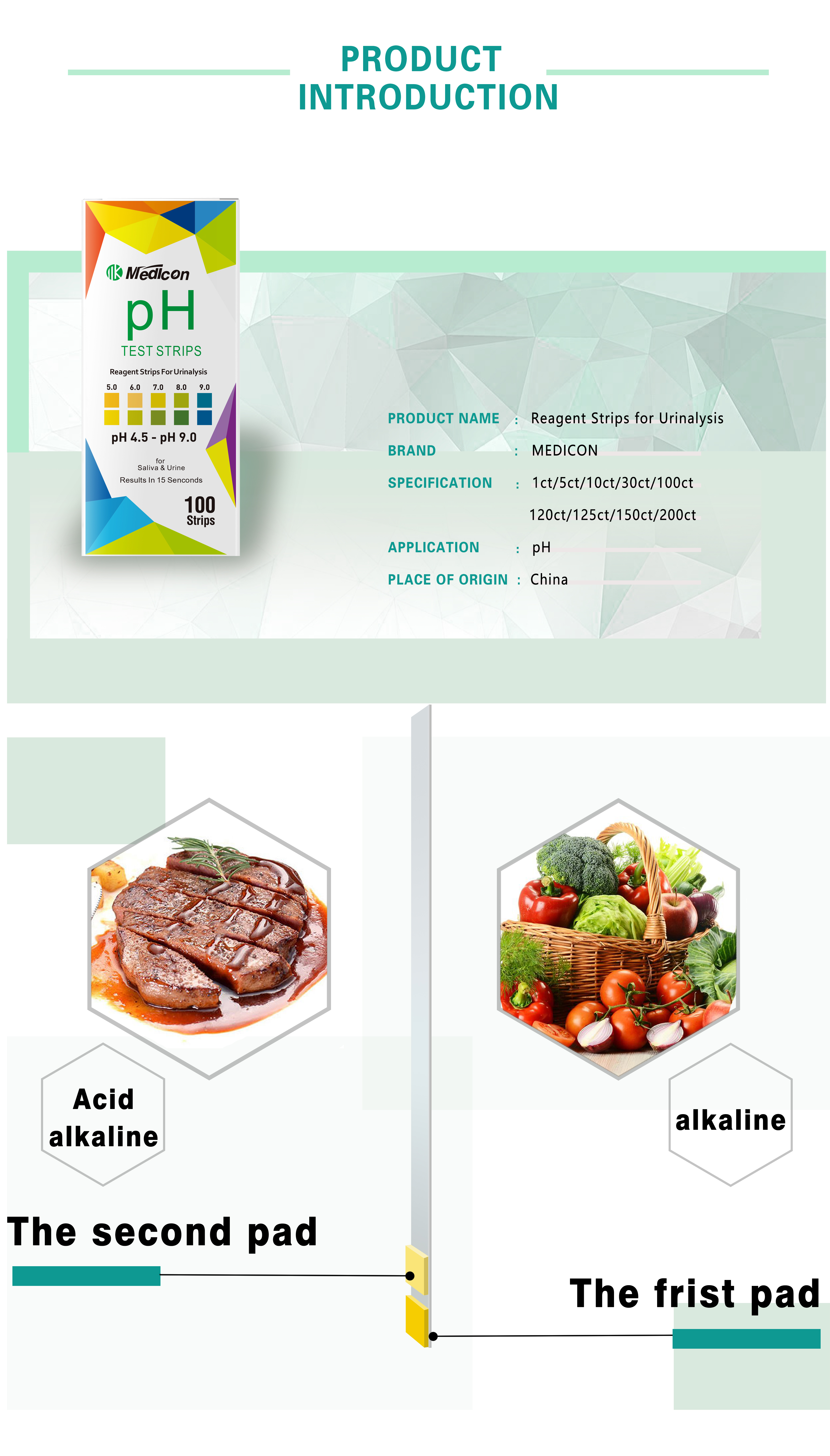 ph test strips 4.5-9.0