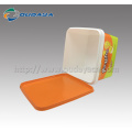 Customized printing IML plastic food container with handle