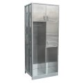 Stainless Steel Freestanding Hospital Wardrobe