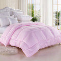 Microfibre Polyester doux au toucher solide imprimé Comforter Set