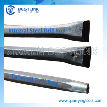 Hex22 Drilling Rock Steel Integral Drill Rod for Quarry