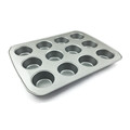 12 Cups Carbon Steel Muffin Cake Pan