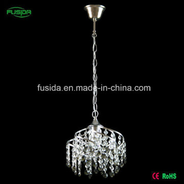 Alta qualidade Cristal Ferro E27 Pendant Lighting para Hotel / Casa / Quarto