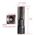 Magnetic 6/7/8/9/12 Mm Hex Socket screwdriver hardware tools 1/4" Shank Nut Setter Driver Bit Hex Nut Setter