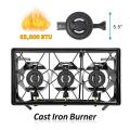 Camping Outdoor Triple Burner Stove