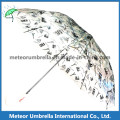 Nouveaux articles Safe Transparent Clear PVC Printing Bubble Children Umbrella