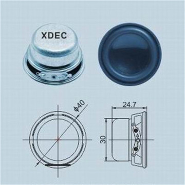 40mm speaker parts 4ohm 3w small speaker