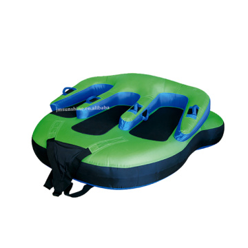 Tubo de deporte de agua inflable 1-3 tubos remolcables de jinete