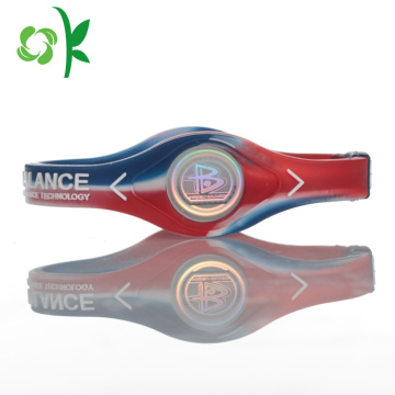 Customized Silicone Power Energy Wristband for Promotion