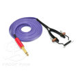 Purple Soft Silica Gel Snake King Tattoo Clip Cords