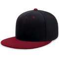 Flat Bill Visor Classic Snapback Hut leer einstellbar