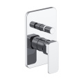 Single lever handle concealed shower bath tub mixer Square Bathroom Faucet