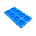 8 Cups silicone donuts cake mold