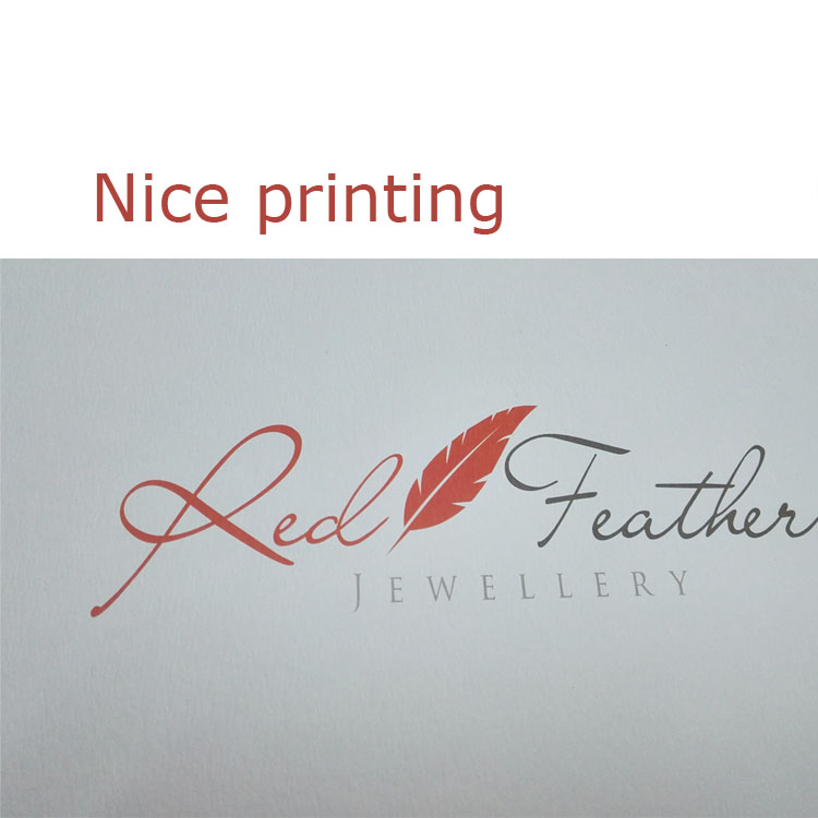 Customized Logo Top and bottom Box For Jewelry