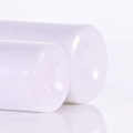 Opal White Glass Bump Bottles com cobertura clara