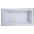 Cupc High Quality Simple Built-in Apron Bathtub (WTM-02850)