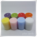 New 10*15 Red Tearless Scented Pillar Candle