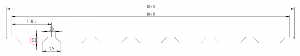 Trapezoide cubierta metálica Panel máquina teja perfilado Mahcine del material para techos