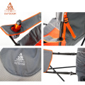 Открытый Quad Camping Chair с регулируемой подставкой для ног