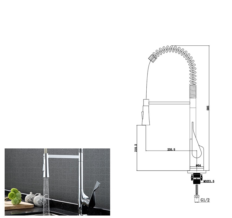 Double Temperature Double Control Faucet