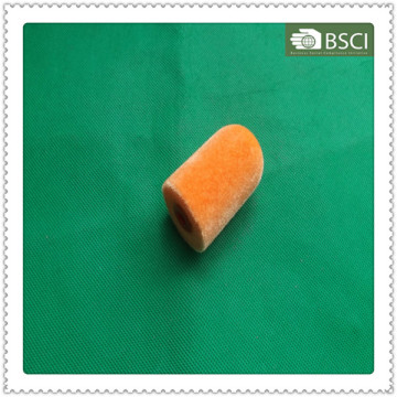 Zjdh-0018 Orange Mini Flocked Sponge Foam Roller