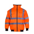 ANSI Winter Polyester 300D Oxford Reflective Rain Jacket