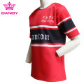 Camisa de rugby esportiva de estilo único personalizado