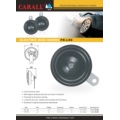 Carall L90 Automechanika alarma de campana a estrenar doble paquete de potencia de la voz mágica de tonos DC 12V piezas de automóviles E9 altavoz disco cuerno de coche