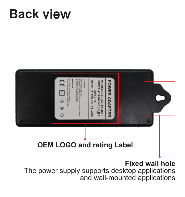 Desktop Type Power Adapter