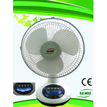 12 polegadas ventilador recarregável Solar tabela DC Fan ventilador Q