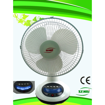 Rechargeable 12 pouces ventilateur Table solaire DC Fan Fan FT-30DC-Rd 1