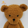 Factory Handmade Baby Crochet Toy Brown Teddy Bear